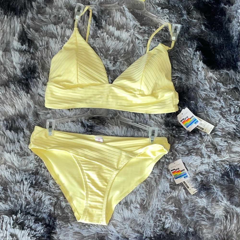 Yellow bikini juniors size M/L